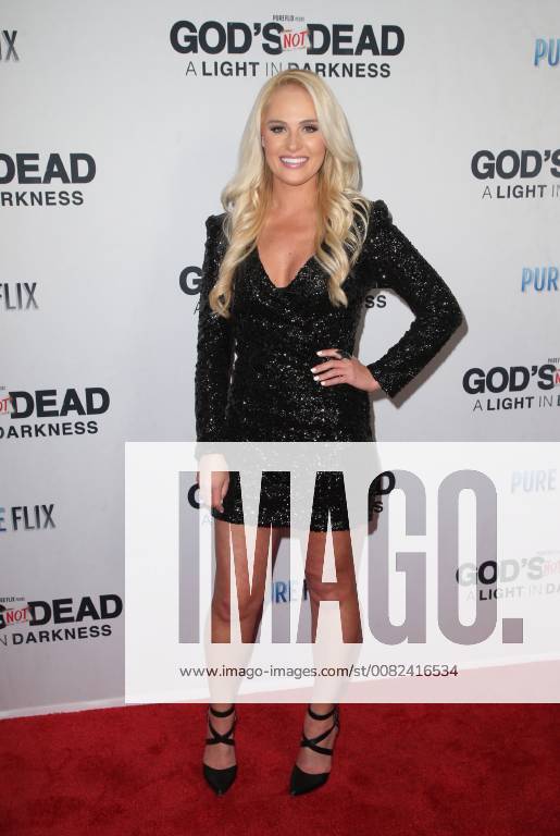 HOLLYWOOD, CA - MARCH 20: Tomi Lahren at the God s Not Dead: A Light in Darkness premiere at American Cinematheque s Egyptian Theatre on March 20, 2018 in Hollywood, California.
