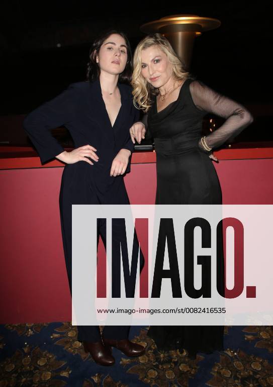 HOLLYWOOD, CA - MARCH 20: Emily McEnroe and Tatum O Neal at the God s Not Dead: A Light in Darkness premiere at American Cinematheque s Egyptian Theatre on March 20, 2018 in Hollywood, California.