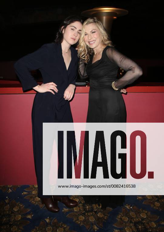 HOLLYWOOD, CA - MARCH 20: Emily McEnroe and Tatum O Neal at the God s Not Dead: A Light in Darkness premiere at American Cinematheque s Egyptian Theatre on March 20, 2018 in Hollywood, California.