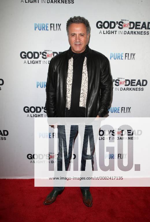 HOLLYWOOD, CA - MARCH 20: Frank Stallone, at the God s Not Dead: A Light in Darkness premiere at American Cinematheque s Egyptian Theatre on March 20, 2018 in Hollywood, California.
