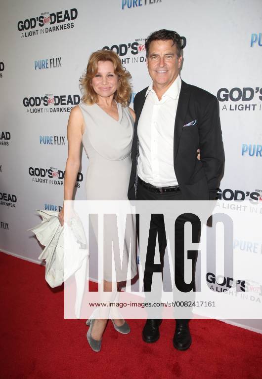 HOLLYWOOD, CA - MARCH 20: Gigi Rice, Ted McGinley, at the God s Not Dead: A Light in Darkness premiere at American Cinematheque s Egyptian Theatre on March 20, 2018 in Hollywood, California.