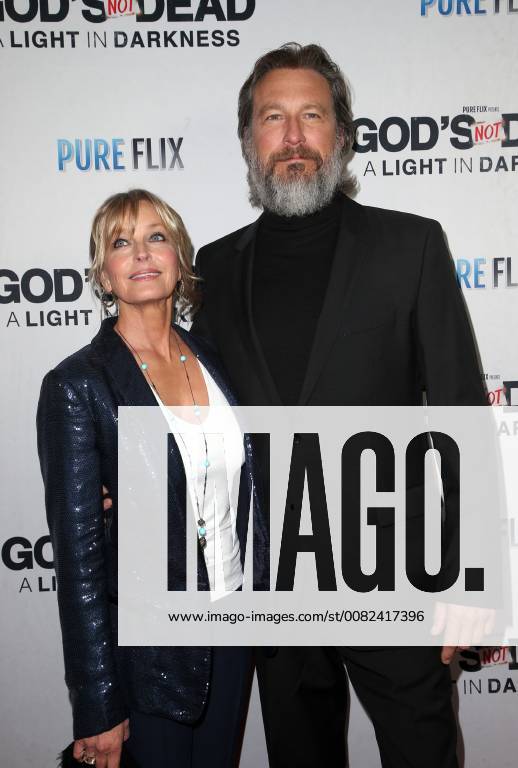 HOLLYWOOD, CA - MARCH 20: Bo Derek, John Corbett, at the God s Not Dead: A Light in Darkness premiere at American Cinematheque s Egyptian Theatre on March 20, 2018 in Hollywood, California.