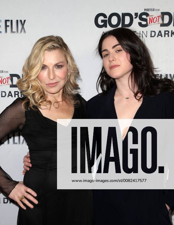 HOLLYWOOD, CA - MARCH 20: Tatum O Neal and Emily McEnroe, at the God s Not Dead: A Light in Darkness premiere at American Cinematheque s Egyptian Theatre on March 20, 2018 in Hollywood, California.