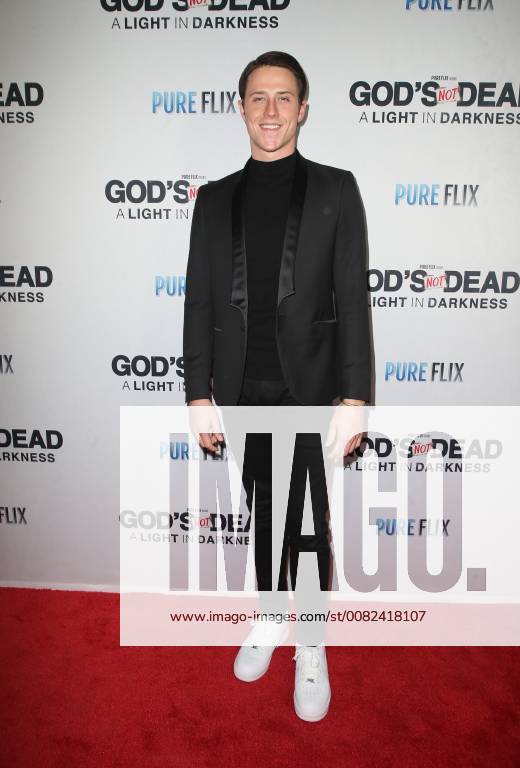 HOLLYWOOD, CA - MARCH 20: Shane Harper, at the God s Not Dead: A Light in Darkness premiere at American Cinematheque s Egyptian Theatre on March 20, 2018 in Hollywood, California.