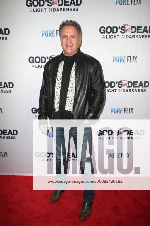 Frank Stallone at the Gods Not Dead A Light in Darkness movie premiere on 20 03 2018 in Hollywood Los Angeles Gods Not Dead A Light in Darkness movie premiere in Hollywood Los Angeles 2018