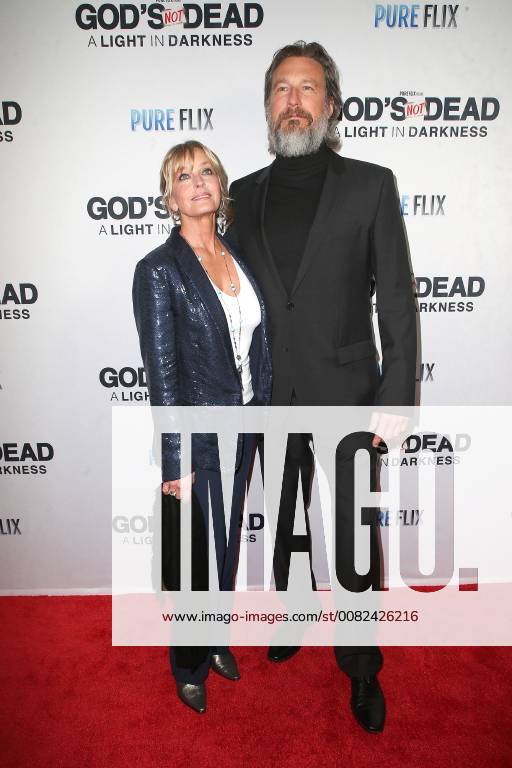 Bo Derek and her husband John Corbett at the God s Not Dead A Light in Darkness movie premiere on 20 03 2018 in Hollywood Los Angeles God s Not Dead A Light at Darkness Film Premiere in Hollywood Los Angeles 2018