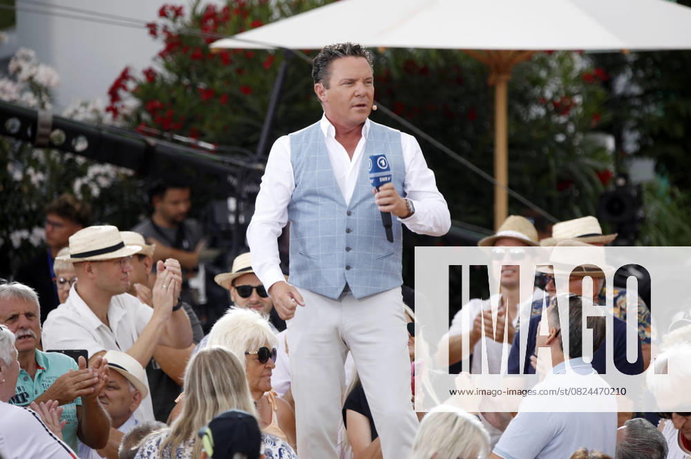 Stefan Mross on the ARD TV show Immer wieder sonntags at Europa Park Rust, 06 07 2025 Foto:xM.xWehnertx xFuturexImagex sonntags0607_5707