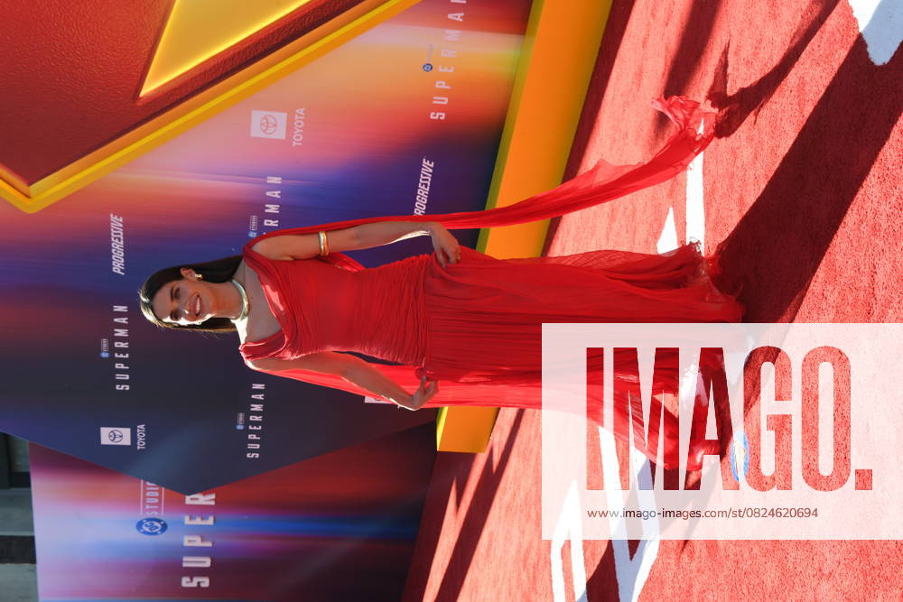 Hollywood CA: Jul 7: Sara Sampaio attends the Los Angeles premiere of Superman at the TCL Chinese Theatre in Hollywood, California, on July 7, 2025