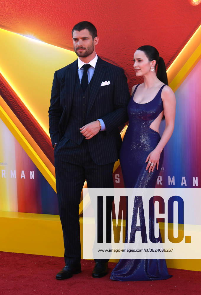HOLLYWOOD, CA - JULY 7: David Corenswet & Rachel Brosnahan attends the Los Angeles premiere of Superman at the TCL Chinese Theatre in Hollywood, California, on July 7, 2025