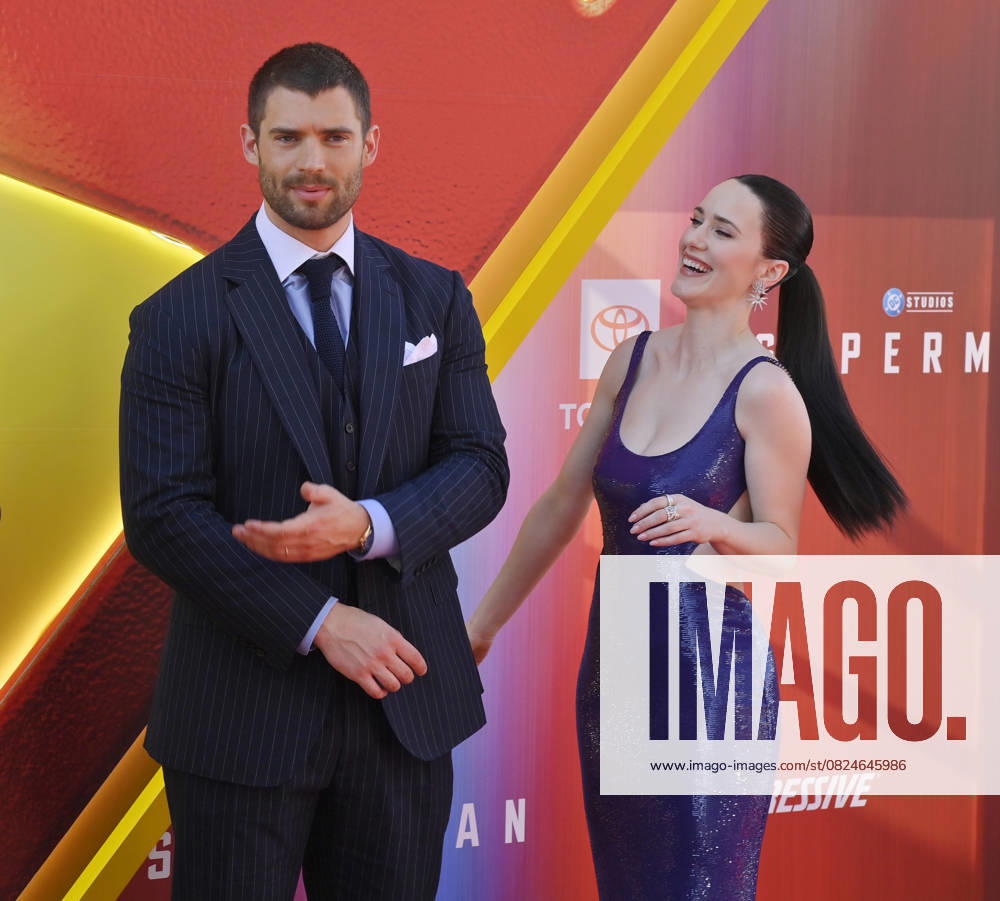 Cast members David Corenswet (L) and Rachel Brosnahan attend the premiere of the sci-fi motion picture Superman at the TCL Chinese Theatre in the Hollywood section of Los Angeles on Monday, July 7, 2025. Storyline: Superman must reconciles his alien Kryptonian heritage with his human upbringing as reporter Clark Kent. As the embodiment of truth, justice and the human way he soon finds himself in a world that views these as old-fashioned. Superman must reconcile his alien Kryptonian heritage with his human upbringing as reporter Clark Kent. As the embodiment of truth, justice and the human way he soon finds himself in a world that views these as old-fashioned. LAP20205070706 JIMxRUYMEN