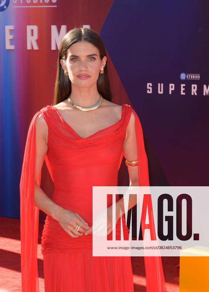 Superman Premiere - Los Angeles, USA LOS ANGELES, USA. July 07, 2025: Sara Sampaio at the premiere for Superman at the TCL Chinese Theatre. Los Angeles CA USA