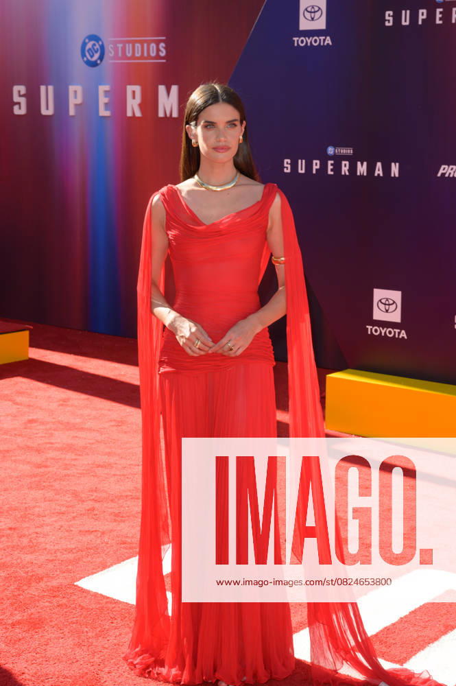 Superman Premiere - Los Angeles, USA LOS ANGELES, USA. July 07, 2025: Sara Sampaio at the premiere for Superman at the TCL Chinese Theatre. Los Angeles CA USA