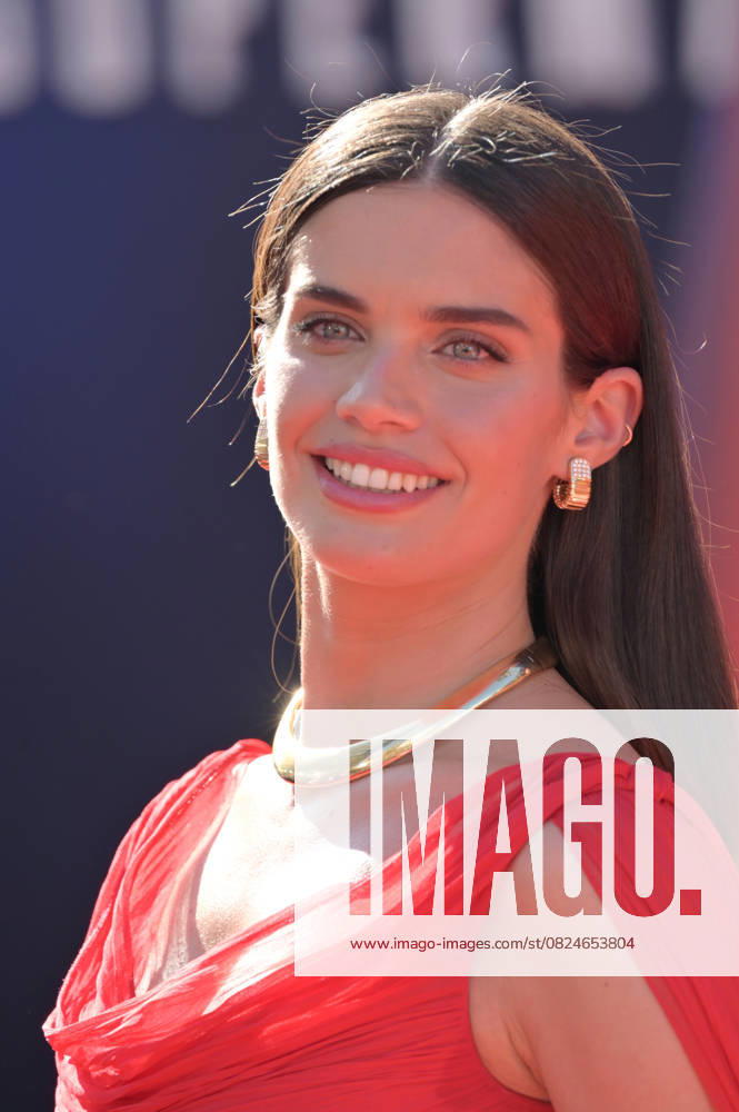 Superman Premiere - Los Angeles, USA LOS ANGELES, USA. July 07, 2025: Sara Sampaio at the premiere for Superman at the TCL Chinese Theatre. Los Angeles CA USA