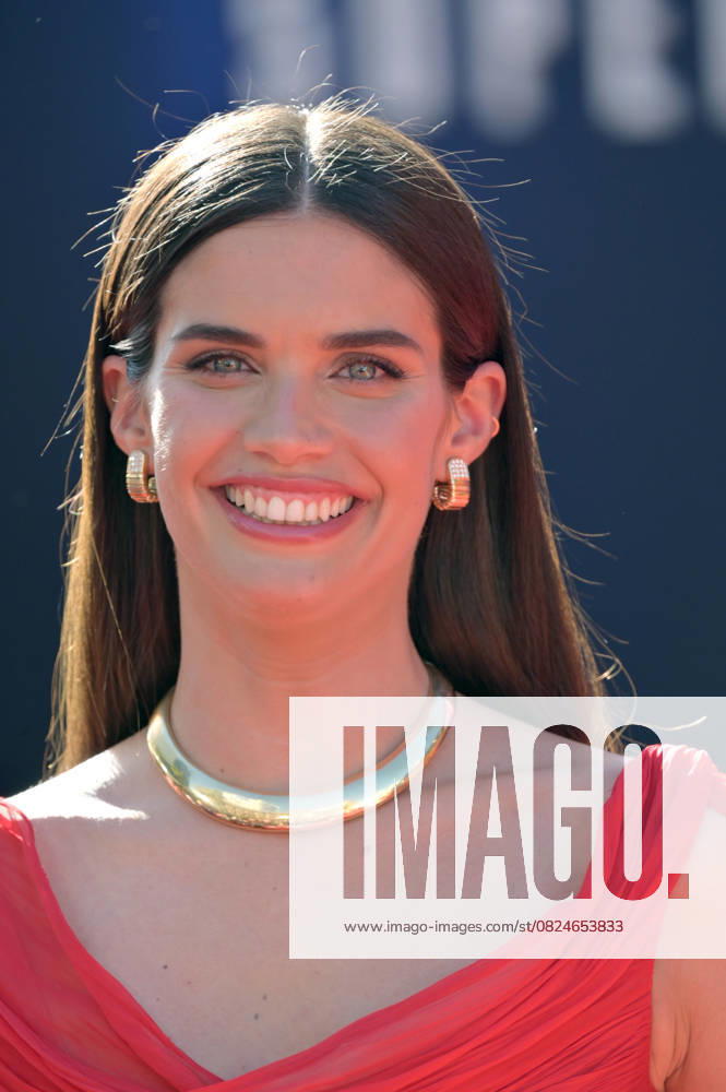 Superman Premiere - Los Angeles, USA LOS ANGELES, USA. July 07, 2025: Sara Sampaio at the premiere for Superman at the TCL Chinese Theatre. Los Angeles CA USA