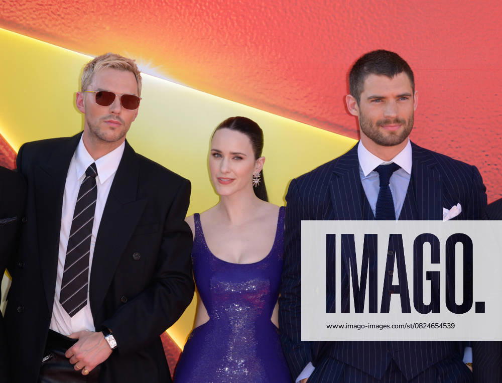 Superman Premiere - Los Angeles, USA LOS ANGELES, USA. July 07, 2025: Nicholas Hoult, Rachel Brosnahan & David Corenswet at the premiere for Superman at the TCL Chinese Theatre. Los Angeles CA USA