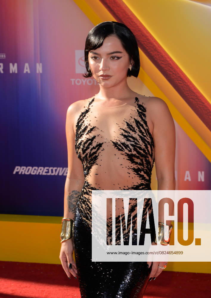 Superman Premiere - Los Angeles, USA LOS ANGELES, USA. July 07, 2025: Isabela Merced at the premiere for Superman at the TCL Chinese Theatre. Los Angeles CA USA