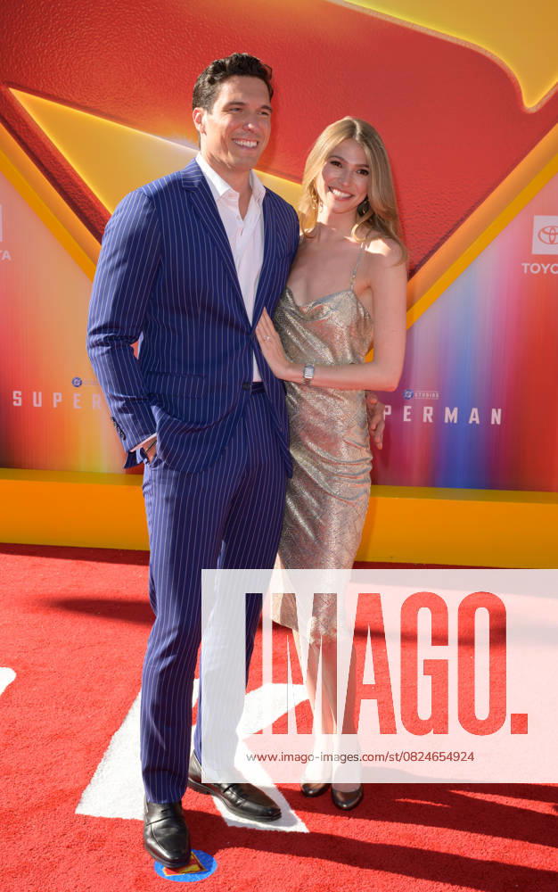 Superman Premiere - Los Angeles, USA LOS ANGELES, USA. July 07, 2025: Will Reeve & Amanda Dubin at the premiere for Superman at the TCL Chinese Theatre. Los Angeles CA USA