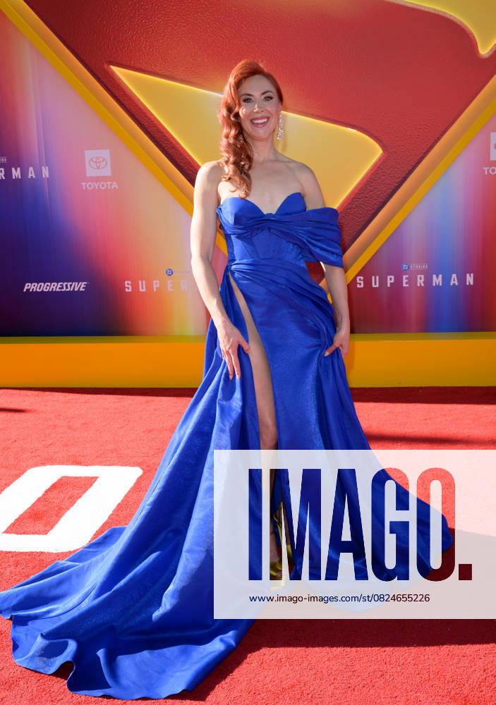 Superman Premiere - Los Angeles, USA LOS ANGELES, USA. July 07, 2025: Bonnie Discepolo at the premiere for Superman at the TCL Chinese Theatre. Los Angeles CA USA