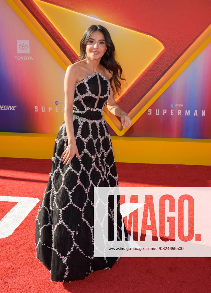 Superman Premiere - Los Angeles, USA LOS ANGELES, USA. July 07, 2025: Mikaela Hoover at the premiere for Superman at the TCL Chinese Theatre. Los Angeles CA USA