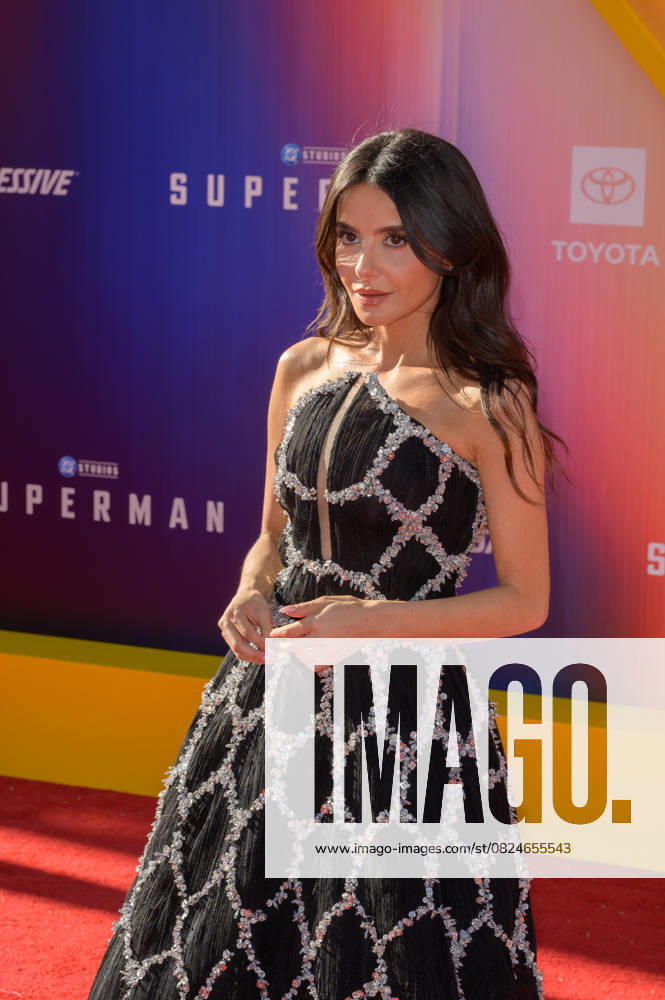 Superman Premiere - Los Angeles, USA LOS ANGELES, USA. July 07, 2025: Mikaela Hoover at the premiere for Superman at the TCL Chinese Theatre. Los Angeles CA USA