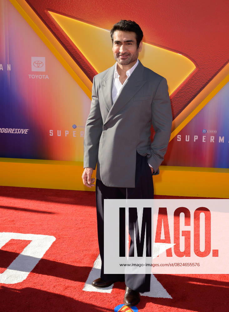 Superman Premiere - Los Angeles, USA LOS ANGELES, USA. July 07, 2025: Kumail Nanjiani at the premiere for Superman at the TCL Chinese Theatre. Los Angeles CA USA