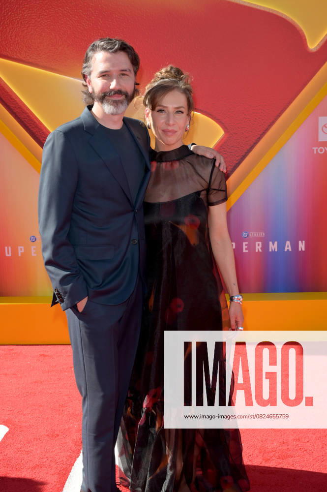 Superman Premiere - Los Angeles, USA LOS ANGELES, USA. July 07, 2025: David Fleming & Findley Davidson at the premiere for Superman at the TCL Chinese Theatre. Los Angeles CA USA