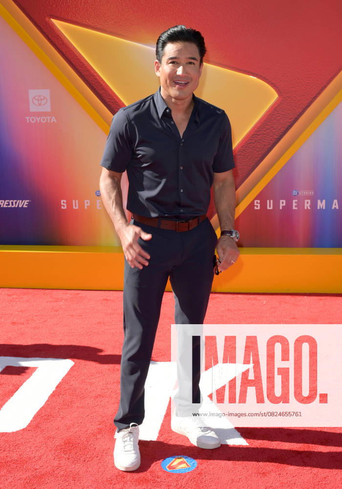 Superman Premiere - Los Angeles, USA LOS ANGELES, USA. July 07, 2025: Mario Lopez at the premiere for Superman at the TCL Chinese Theatre. Los Angeles CA USA