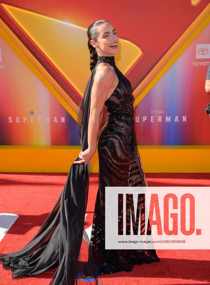 Superman Premiere - Los Angeles, USA LOS ANGELES, USA. July 07, 2025: Maria Gabriela De Faria at the premiere for Superman at the TCL Chinese Theatre. Los Angeles CA USA