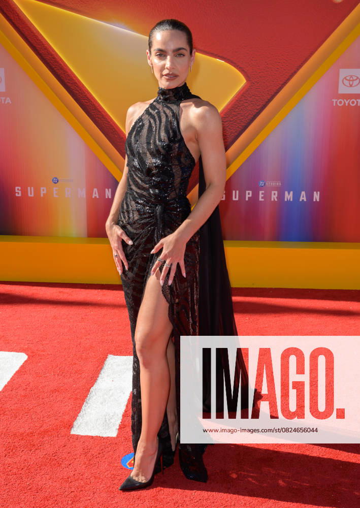 Superman Premiere - Los Angeles, USA LOS ANGELES, USA. July 07, 2025: Maria Gabriela De Faria at the premiere for Superman at the TCL Chinese Theatre. Los Angeles CA USA
