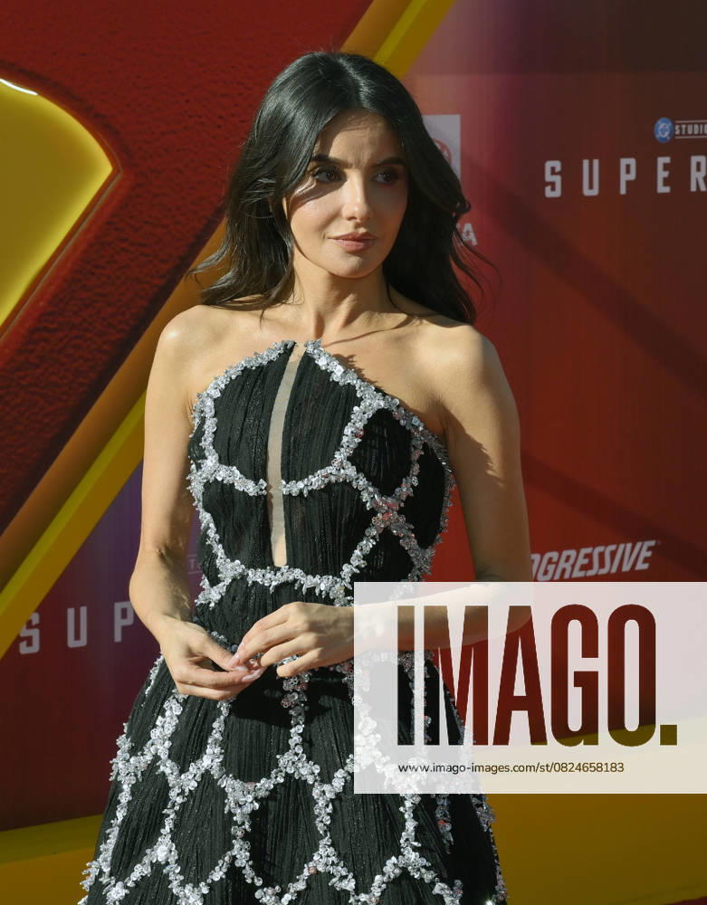 Cast member Mikaela Hoover attends the premiere of the sci-fi motion picture Superman at the TCL Chinese Theatre in the Hollywood section of Los Angeles on Monday, July 7, 2025. Storyline: Superman must reconciles his alien Kryptonian heritage with his human upbringing as reporter Clark Kent. As the embodiment of truth, justice and the human way he soon finds himself in a world that views these as old-fashioned. Superman must reconcile his alien Kryptonian heritage with his human upbringing as reporter Clark Kent. As the embodiment of truth, justice and the human way he soon finds himself in a world that views these as old-fashioned. LAP2025070721 JIMxRUYMEN