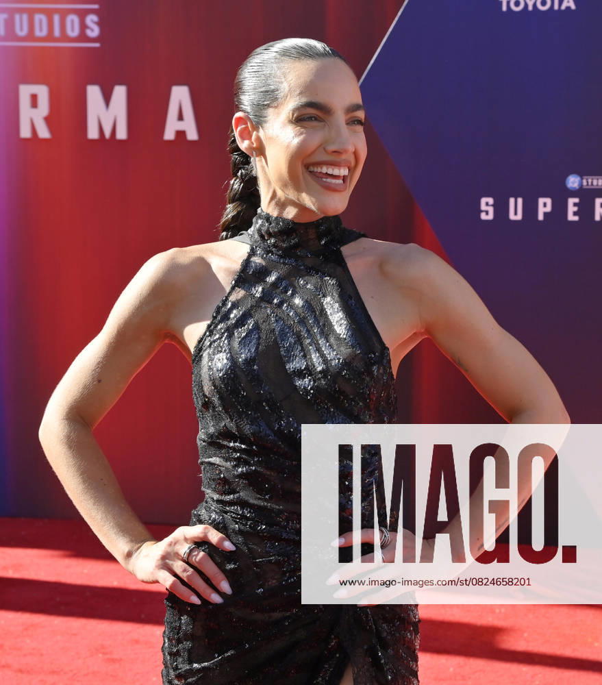 Cast member Gabriela de Faria attends the premiere of the sci-fi motion picture Superman at the TCL Chinese Theatre in the Hollywood section of Los Angeles on Monday, July 7, 2025. Storyline: Superman must reconciles his alien Kryptonian heritage with his human upbringing as reporter Clark Kent. As the embodiment of truth, justice and the human way he soon finds himself in a world that views these as old-fashioned. Superman must reconcile his alien Kryptonian heritage with his human upbringing as reporter Clark Kent. As the embodiment of truth, justice and the human way he soon finds himself in a world that views these as old-fashioned. LAP2025070735 JIMxRUYMEN