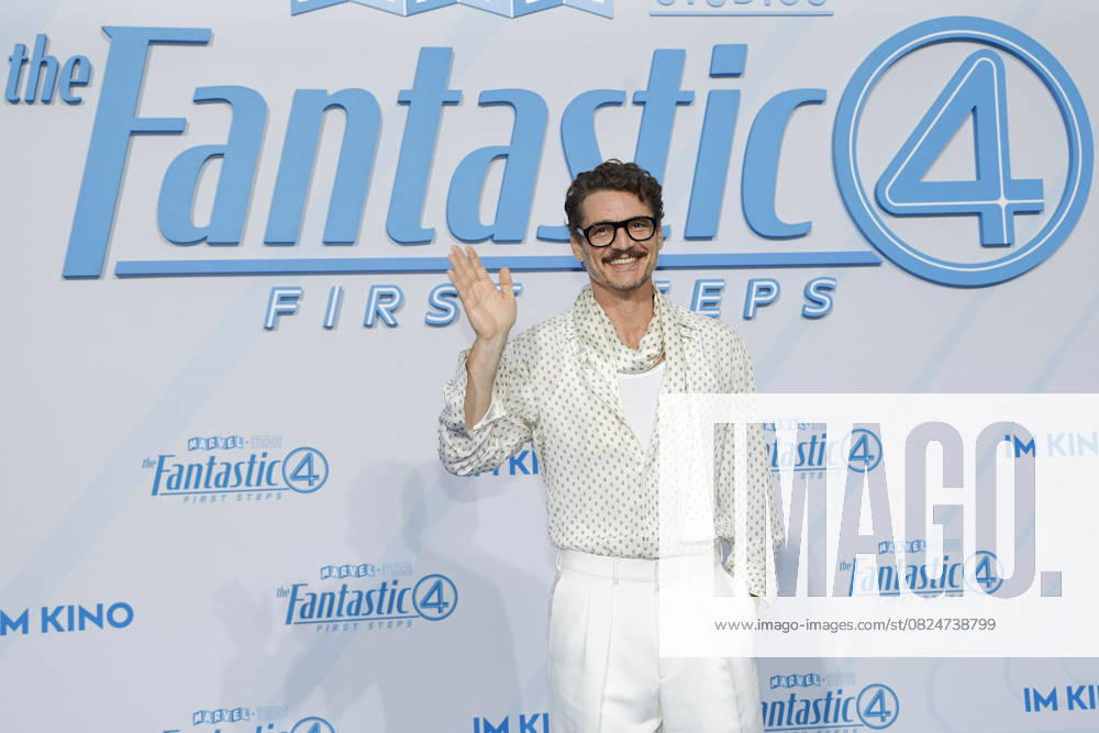 Pedro Pascal at The Fantastic Four First Steps movie premiere and fan event on 8 07 2025 at the Center am Potsdamer Platz in Berlin The Fantastic Four movie premiere in Berlin