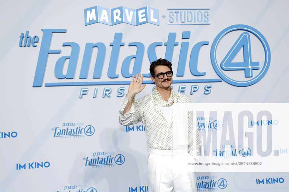 Pedro Pascal at The Fantastic Four First Steps movie premiere and fan event on 8 07 2025 at the Center am Potsdamer Platz in Berlin The Fantastic Four movie premiere in Berlin