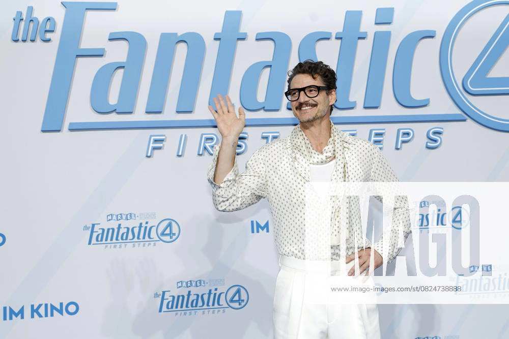 Pedro Pascal at The Fantastic Four First Steps movie premiere and fan event on 8 07 2025 at the Center am Potsdamer Platz in Berlin The Fantastic Four movie premiere in Berlin