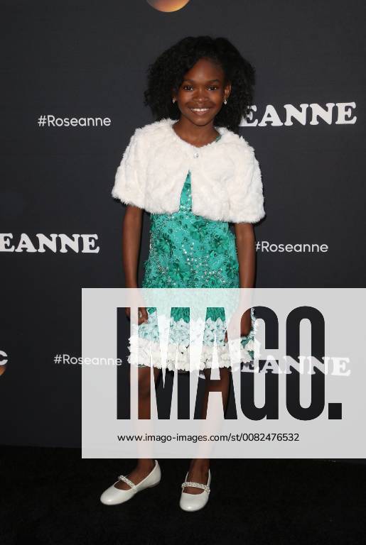 BURBANK, CA - MARCH 23: Jayden Rey, at Roseanne Premiere Event at Walt Disney Studio Lot on March 23, 2018 in Burbank, California.