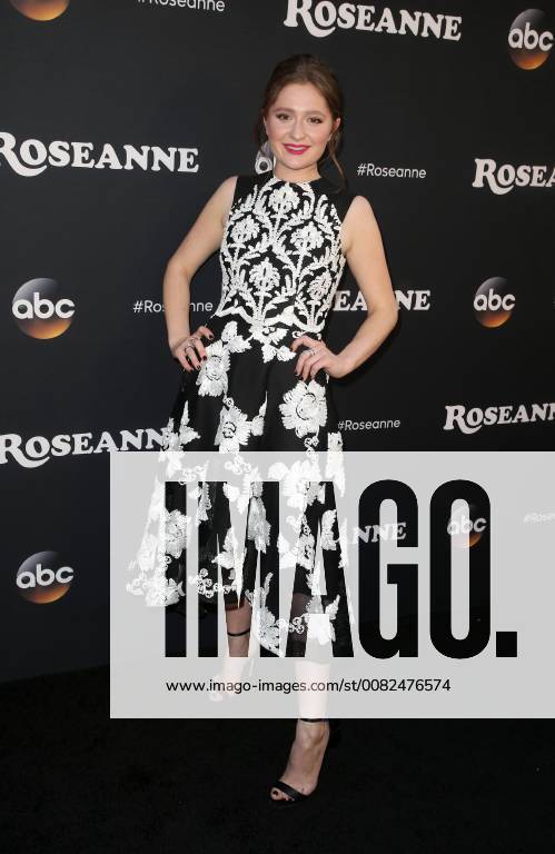 BURBANK, CA - MARCH 23: Emma Kenney, at Roseanne Premiere Event at Walt Disney Studio Lot on March 23, 2018 in Burbank, California.