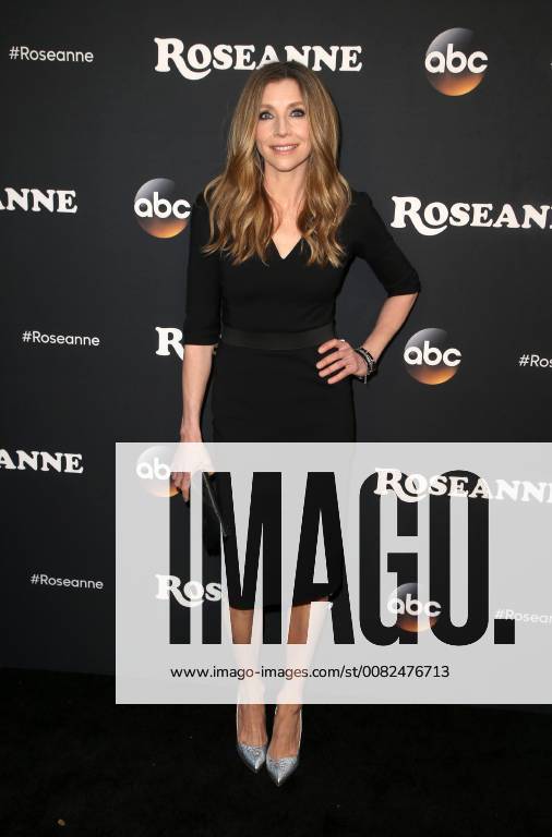 BURBANK, CA - MARCH 23: Sarah Chalke, at Roseanne Premiere Event at Walt Disney Studio Lot on March 23, 2018 in Burbank, California.