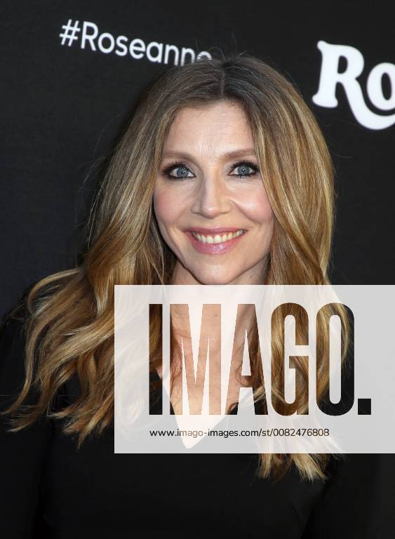 BURBANK, CA - MARCH 23: Sarah Chalke, at Roseanne Premiere Event at Walt Disney Studio Lot on March 23, 2018 in Burbank, California.