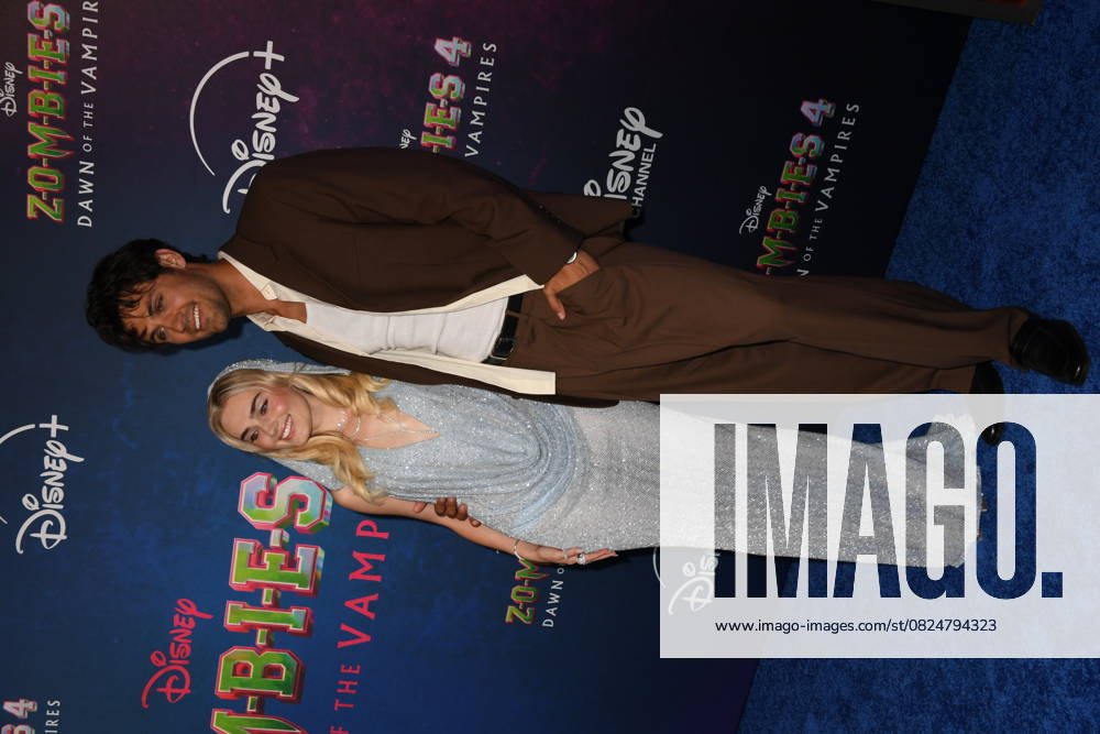 Meg Donnelly attends the world premiere of Disney s Zombies 4: Dawn of the Vampires at the El Capitan Theatre in Hollywood, California, on July 8, 2025.