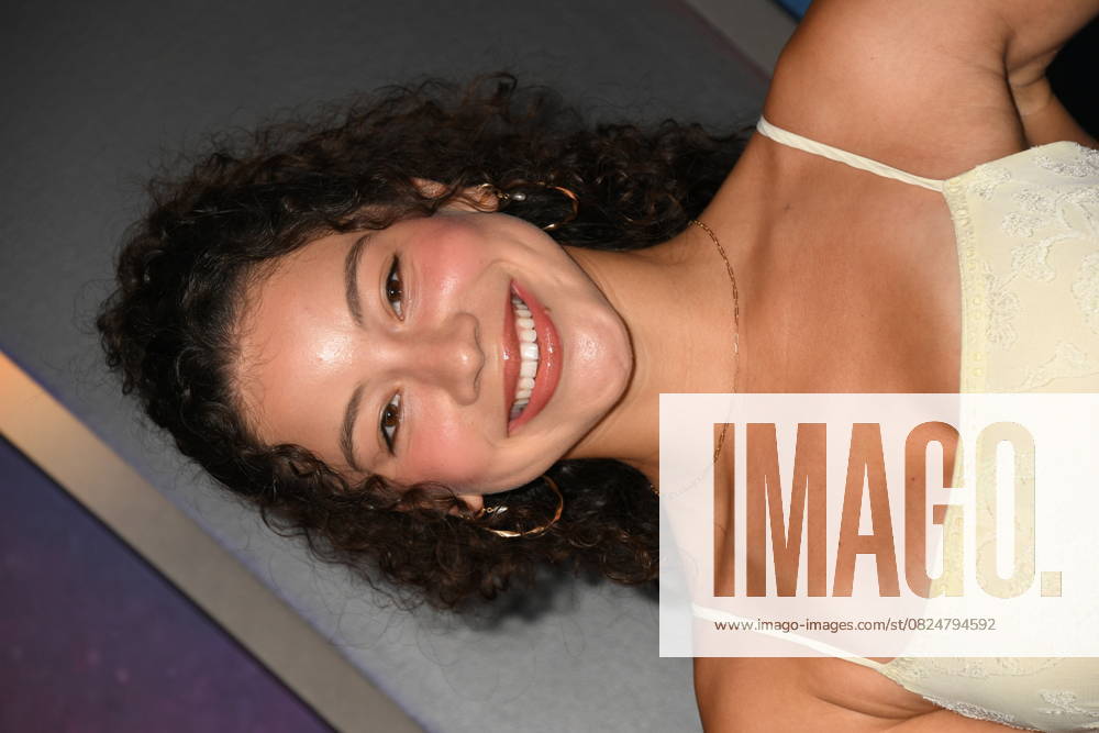 Kiara Romero attends the world premiere of Disney s Zombies 4: Dawn of the Vampires at the El Capitan Theatre in Hollywood, California, on July 8, 2025.