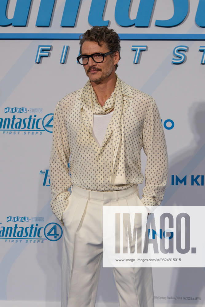 Pedro Pascal Fan Event THE FANTASTIC FOUR FIRST STEPS at the Center in Berlin on 08 07 2025 Fan Event The Fantastic Four