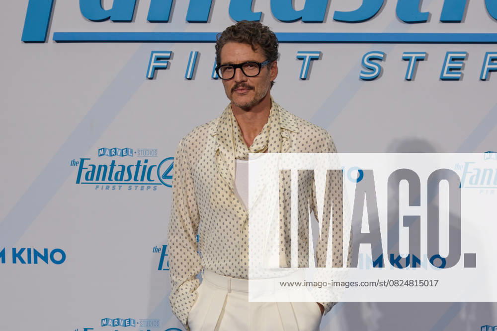 Pedro Pascal Fan Event THE FANTASTIC FOUR FIRST STEPS at the Center in Berlin on 08 07 2025 Fan Event The Fantastic Four