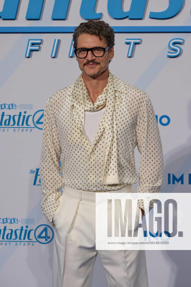 Pedro Pascal Fan Event THE FANTASTIC FOUR FIRST STEPS at the Center in Berlin on 08 07 2025 Fan Event The Fantastic Four