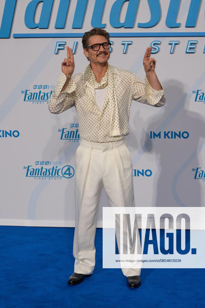 Pedro Pascal Fan Event THE FANTASTIC FOUR FIRST STEPS at the Center in Berlin on 08 07 2025 Fan Event The Fantastic Four