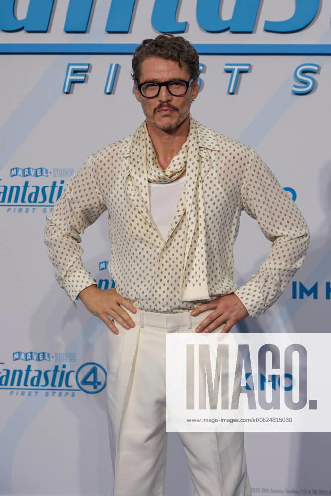 Pedro Pascal Fan Event THE FANTASTIC FOUR FIRST STEPS at the Center in Berlin on 08 07 2025 Fan Event The Fantastic Four