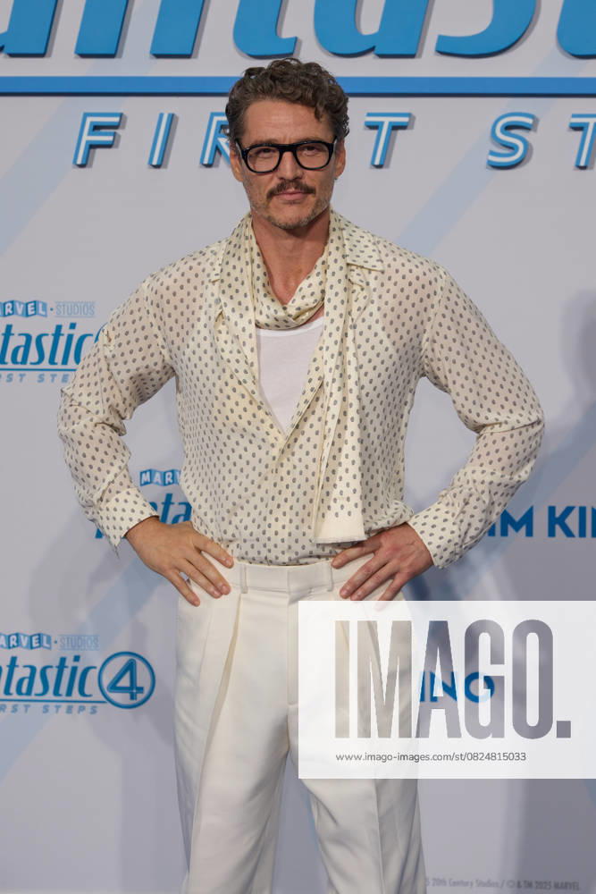 Pedro Pascal Fan Event THE FANTASTIC FOUR FIRST STEPS at the Center in Berlin on 08 07 2025 Fan Event The Fantastic Four