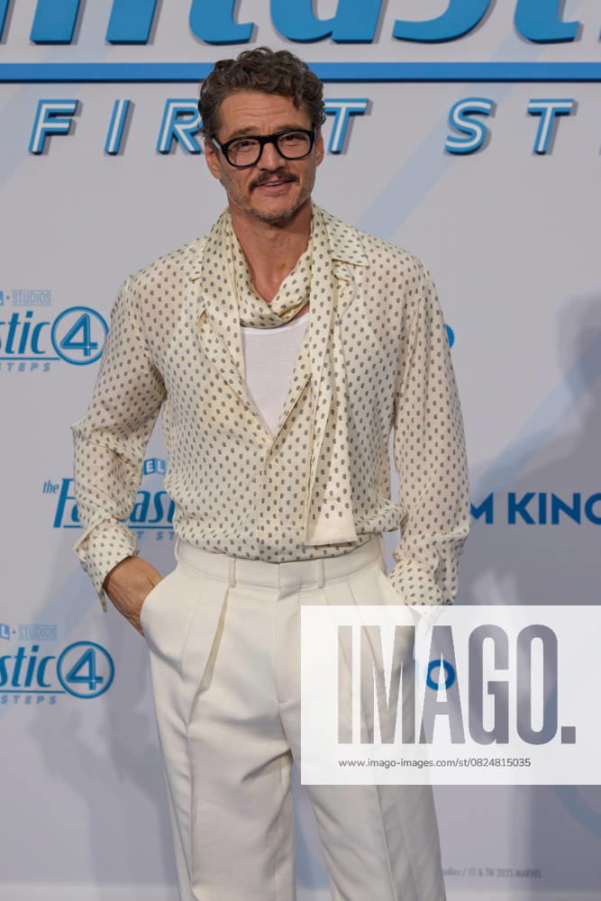 Pedro Pascal Fan Event THE FANTASTIC FOUR FIRST STEPS at the Center in Berlin on 08 07 2025 Fan Event The Fantastic Four