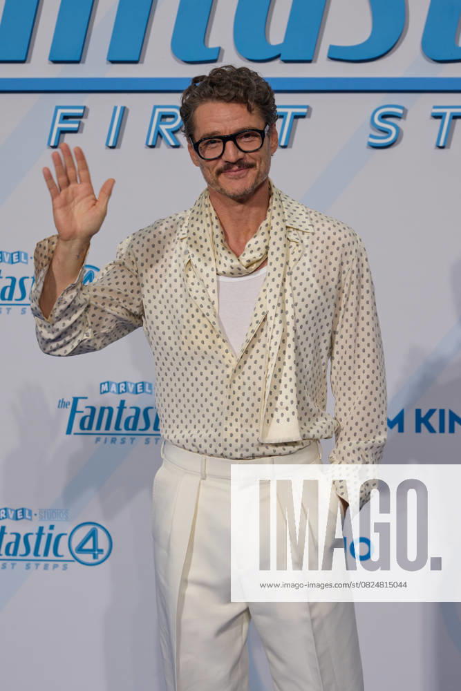 Pedro Pascal Fan Event THE FANTASTIC FOUR FIRST STEPS at the Center in Berlin on 08 07 2025 Fan Event The Fantastic Four