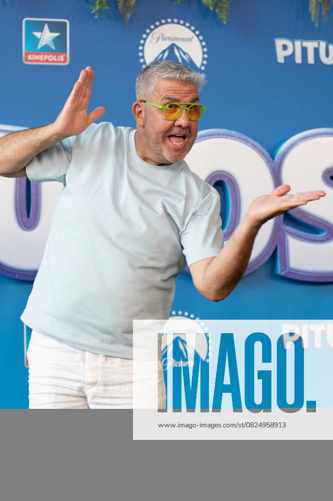 Smurfs (Pitufos) premiere at Cine Kinepolis in Madrid, Spain - 09 Jul 2025 Florentino Fernández attends the Smurfs (Pitufos) premiere at Cine Kinepolis in Madrid. Madrid Spain