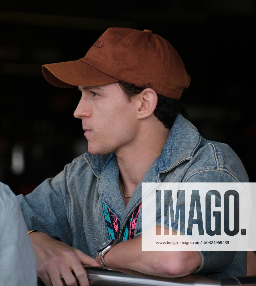 The Formula One British Grand Prix in Silverstone, Towcester, UK - 4 Jul 2025 Hollywood actor Tom Holland is seen during the Formula One British Grand Prix at Silverstone. Lando Norris of McLaren Formula 1 Team won the British Grand Prix. Towcester United Kingdom